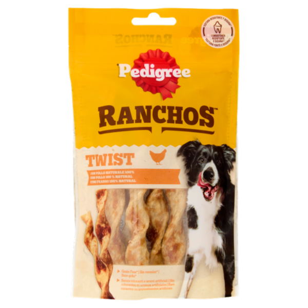 Pedigree Ranchos Twist Pollo 60g