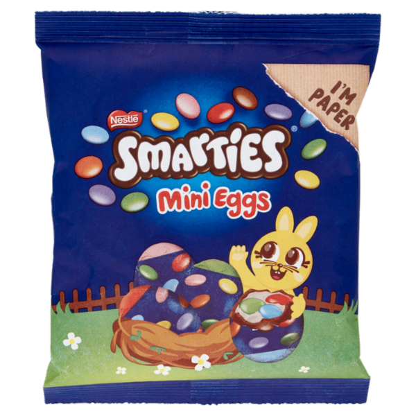 NESTLÉ Smarties Ovetti di Cioccolato al Latte con Mini Smarties Sacchetto 153 g