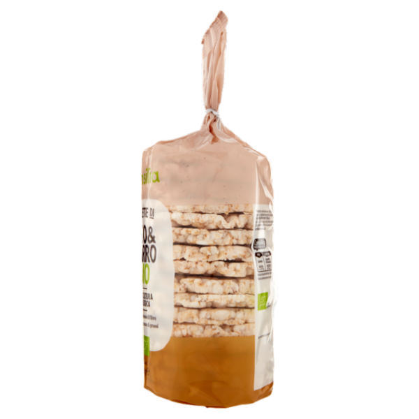 Consilia Gallette di Riso e Farro a Basso Contenuto di Grassi Biologiche 120 g