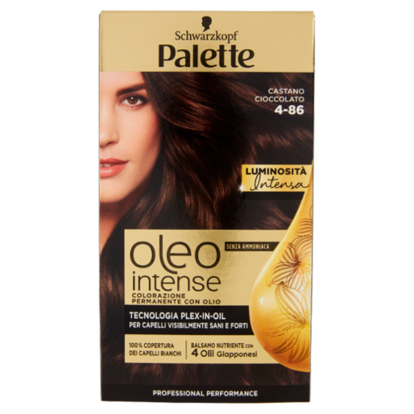 Palette oleo intense Castano Cioccolato 4-86