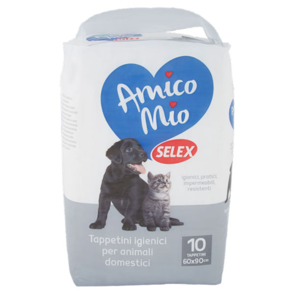 Selex Amico Mio Tappetini Antiodore 60X90 cm 10 pezzi