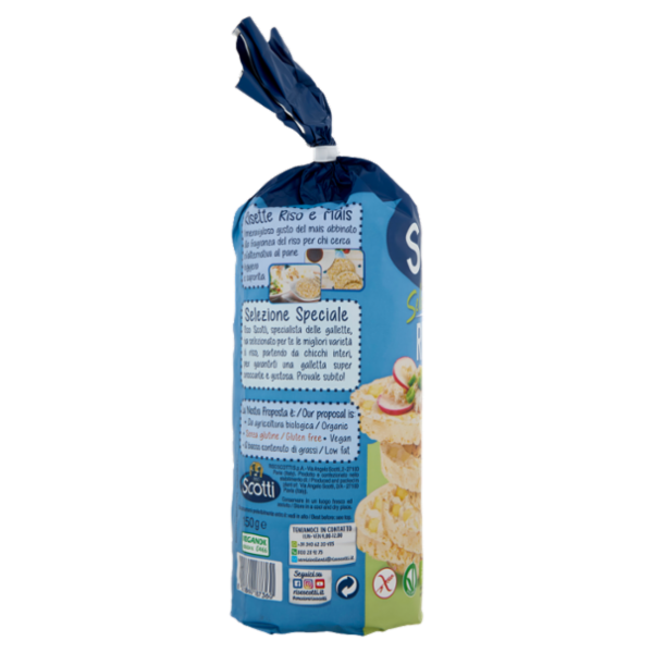 Riso Scotti Selezione Speciale Risette Bio Riso e Mais 150 g