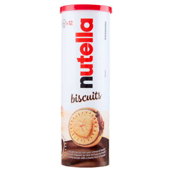 nutella biscuits 12 pezzi 166 g