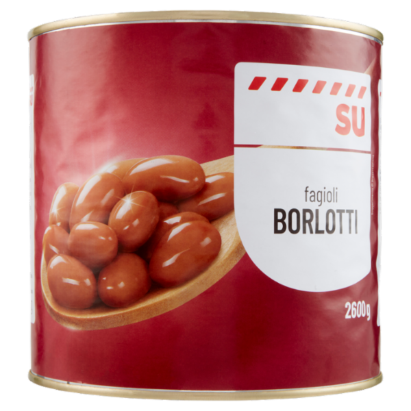 Sù Fagioli Borlotti Lessati 2600 g