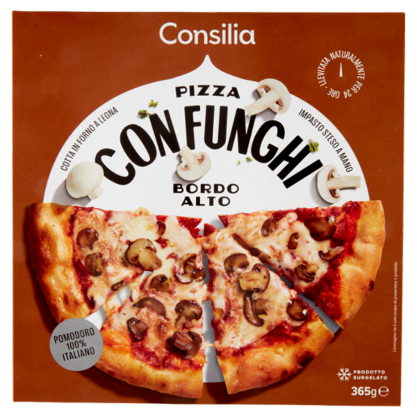 Consilia Pizza con Funghi 365 g