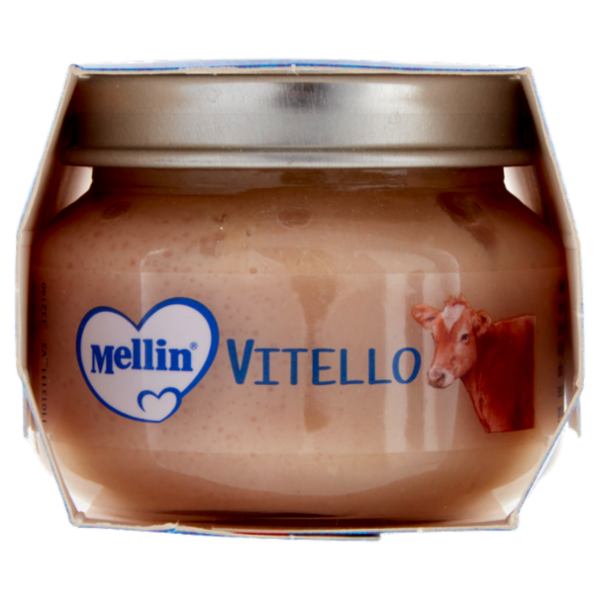 MELLIN Omogeneizzato di carne di Vitello 2 x 80 g