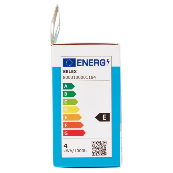 Selex Lampadina Led Filamento Minisfera E27 4W