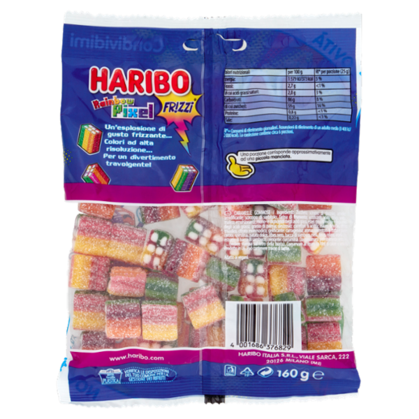 Haribo Rainbow Pixel Fr!zzi 160 g