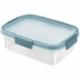 Smart Eco Fresh Contenitore Rettangolare con Coperchio 1L 20x15x7 cm