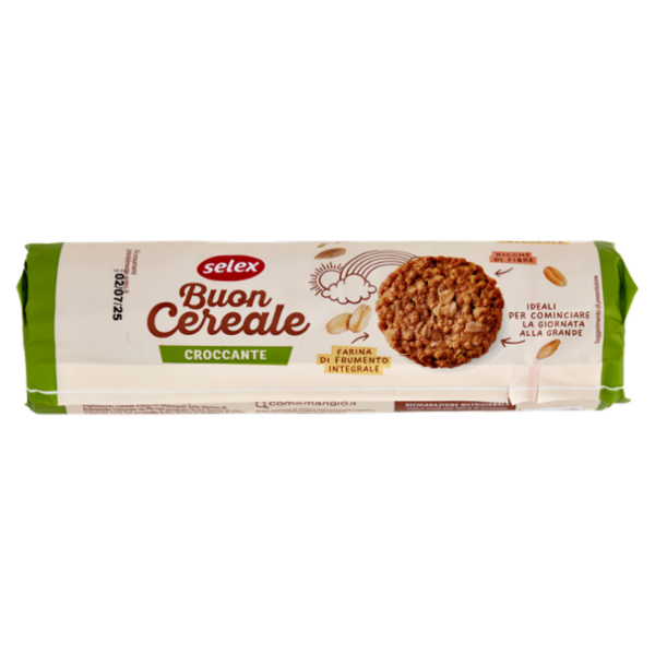 Selex Biscotti ai Cereali Croccanti 250 g