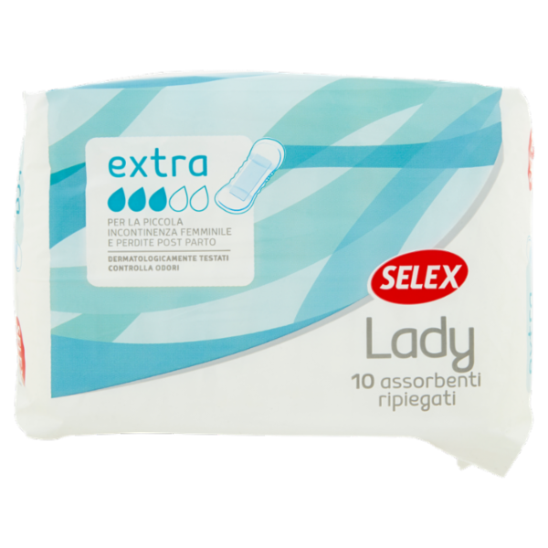 Selex Assorbenti Igiene Adulti Lady Extra 10 pezzi