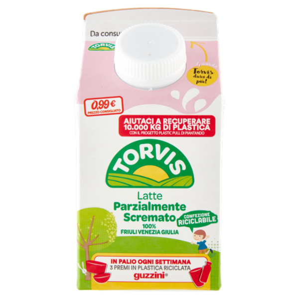 Torvis Latte Parzialmente Scremato 500 ml