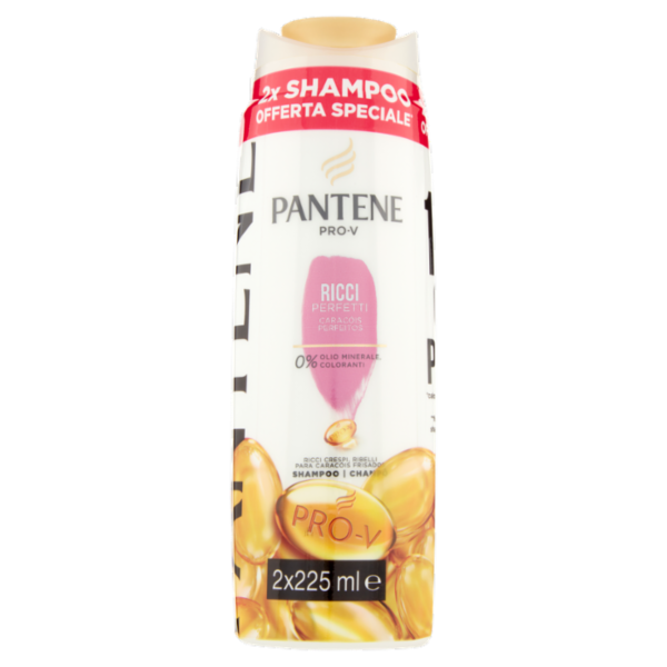 Pantene Pro-V Shampoo Ricci Perfetti 2x225 ml