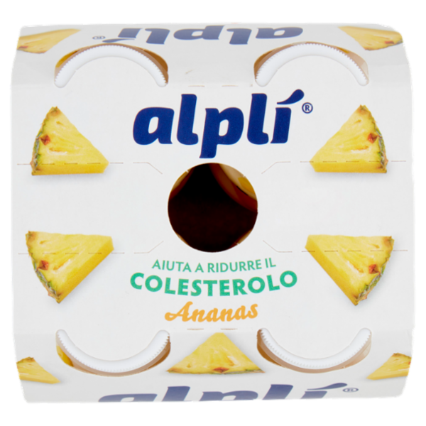 alplí Aiuta a Ridurre il Colesterolo Ananas 4 x 100 g