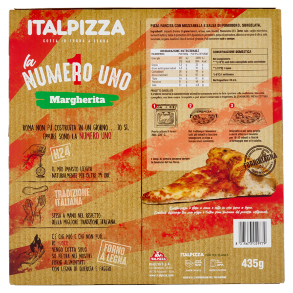 Italpizza la Numero Uno Margherita 435 g