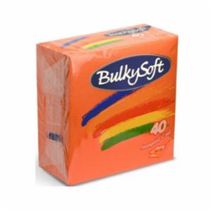 Bulky Soft Tovaglioli Arancio 38x38cm 2 veli 40pz