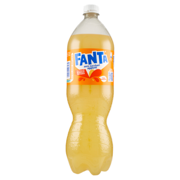FANTA Senza Zuccheri Aggiunti, Bibita Gassata PET 1,5 L
