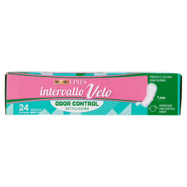 Lines intervallo Velo Odor Control Regular 24 pz