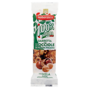 Noberasco 100% Italia Barretta Con Nocciole Con Mela 30 g