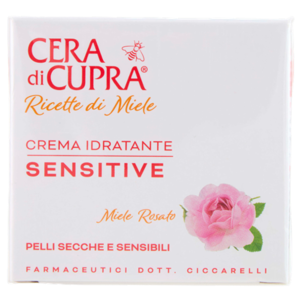 Cera di Cupra Ricette di Miele Crema Idratante Sensitive Pelli Secche e Sensibili 50 ml