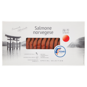 Fjord Salmone Norvegese Finemente Affumicato 300 g