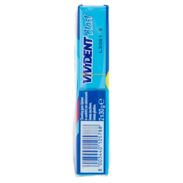 Vivident Fresh Blast Ice Mint Menthol 2 x 30 g