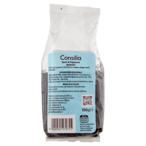 Consilia Semi di Papavero 150 g