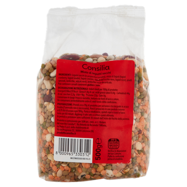 Consilia Legumi Secchi Misto per Minestrone alla Veneta 500 g