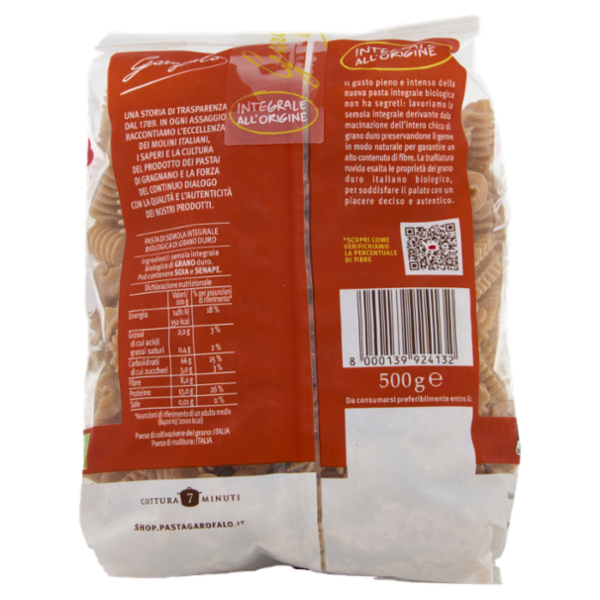 Garofalo Integrale Bio Radiatori 5-87 500 g