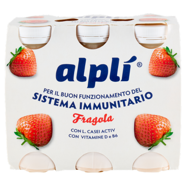 alplì per il Buon Funzionamento del Sistema Immunitario Fragola 6 x 100 g