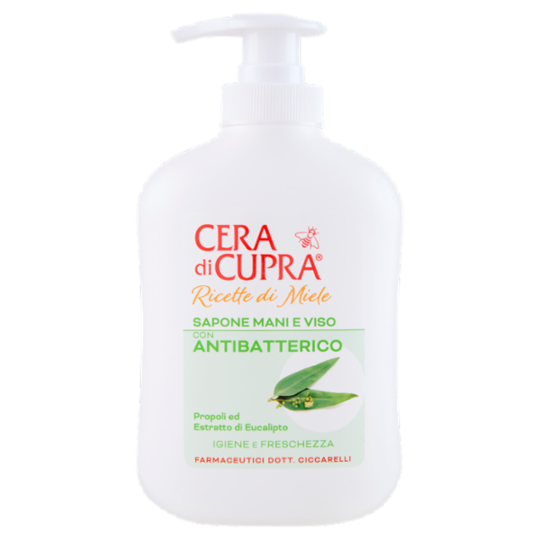 Cera di Cupra Ricette di Miele Sapone Mani e Viso con Antibatterico 200 mL