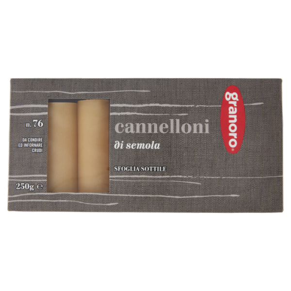 granoro n. 76 cannelloni di semola 250 g
