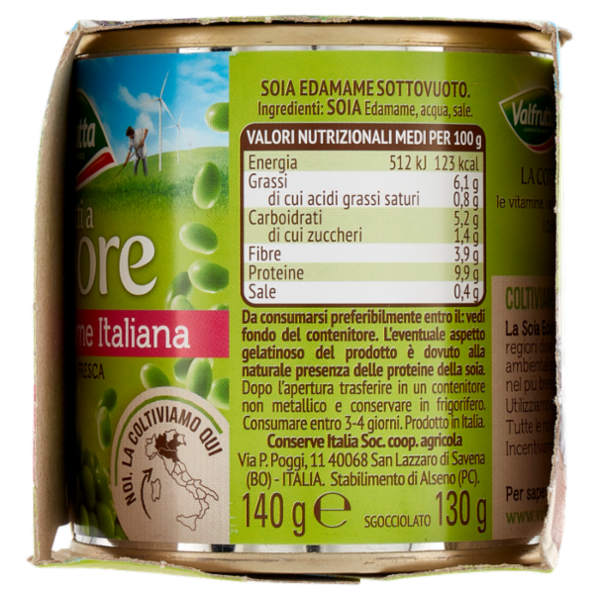 Valfrutta Cotti a Vapore Soia Edamame Italiana 3 x 140 g