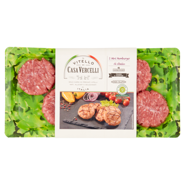 Il Vitello di Casa Vercelli i Mini Hamburger di Vitello 6 x 30 g