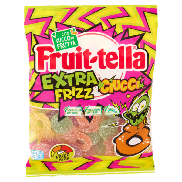 Fruit-tella Extra Frizz Ciucci 165 g
