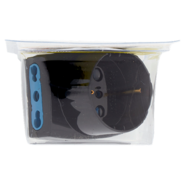 Selex Adattatore Pluristandard Spina 16A + 2 Prese 10/16A(Ita) + 1 Presa 10-16A(Ted) Nero