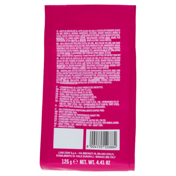 Zàini Ovetti Assortiti con Ripieno al Gianduia 125 g