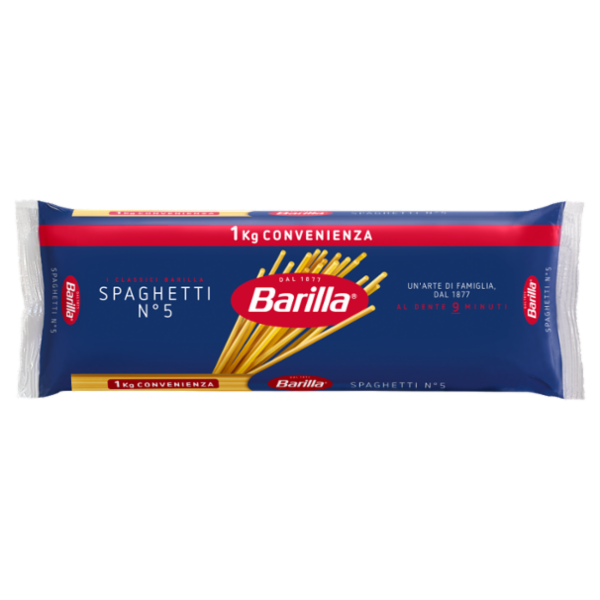 Barilla Pasta Spaghetti n.5 CELLO CONV 1Kg