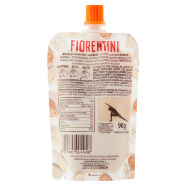 Fiorentini Mandorla Cream 100% Mandorle 90 g