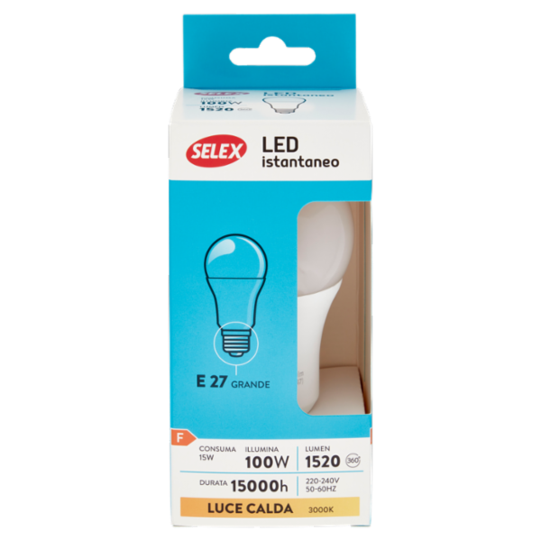 Selex Lampadina Led SMD Goccia E27 15W