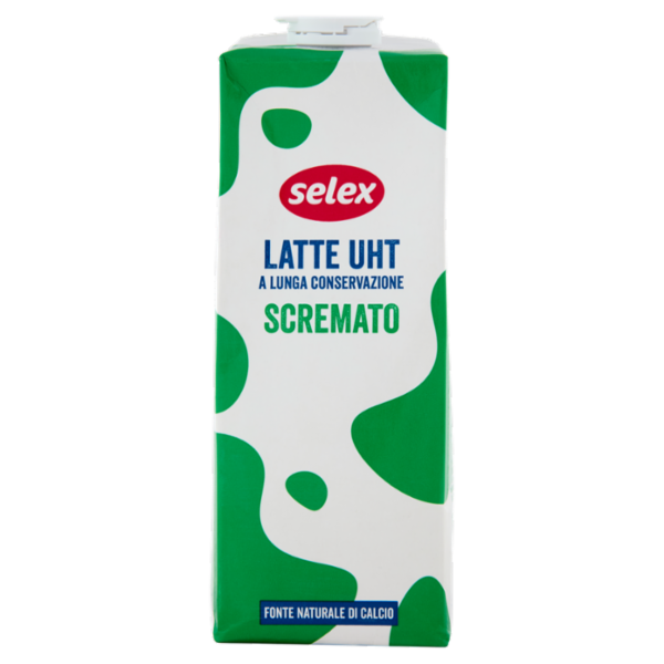 Selex Latte Uht Scremato 1 L