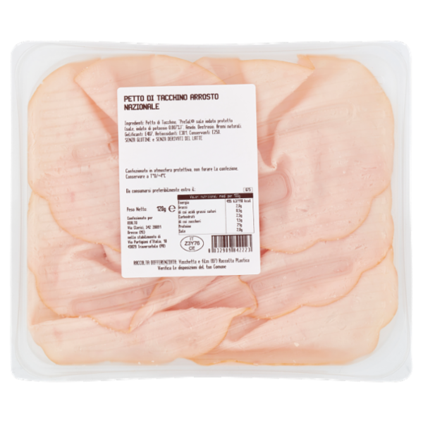Salumeccelso Petto di Tacchino Arrosto Nazionale 120 g