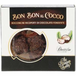 Nicola Dattilo Bon Bon Cocco Ricoperto Cioccolato Fondente 80g