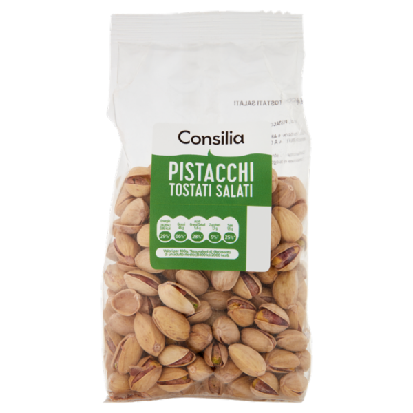 Consilia Frutta Secca Pistacchi Tostati e Salati 250 g