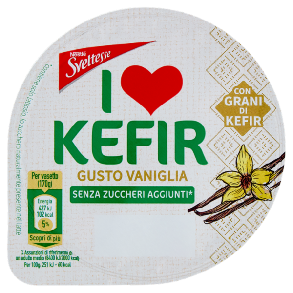 SVELTESSE I love Kefir Pot Vaniglia 1x170g