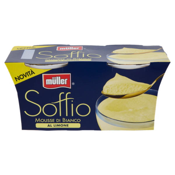 müller Soffio Mousse di Bianco al Limone 2 x 95 g