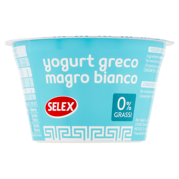 Selex Yogurt Greco Magro Bianco 170 g