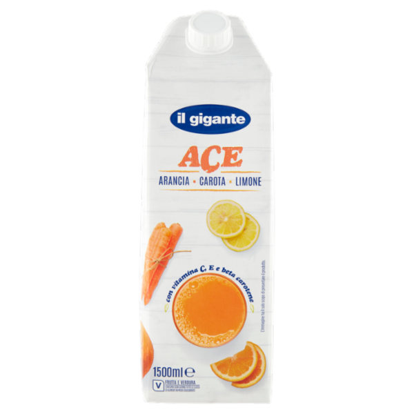 IL GIGANTE ACE Arancia Carota Limone 1500 ml