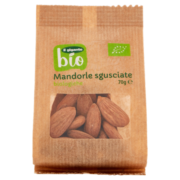 IL GIGANTE bio Mandorle sgusciate biologiche 70 g
