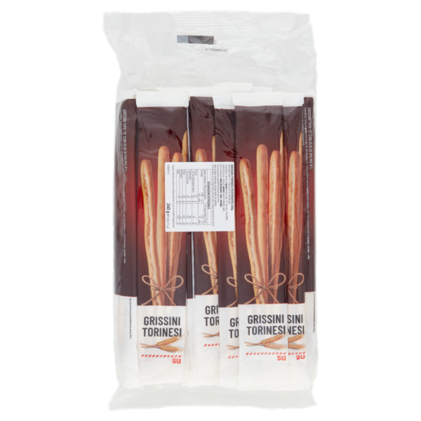 Sù Grissini Torinesi Ristorante in Confezioni Salvafreschezza 20 x 12 g 